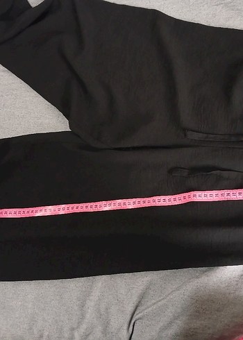 Kadın Siyah Salaş Pantolon - Görsel 4