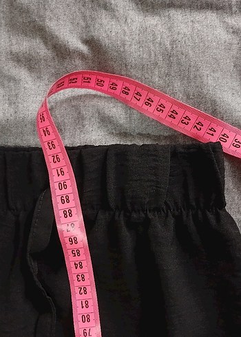 Kadın Siyah Salaş Pantolon - Görsel 7