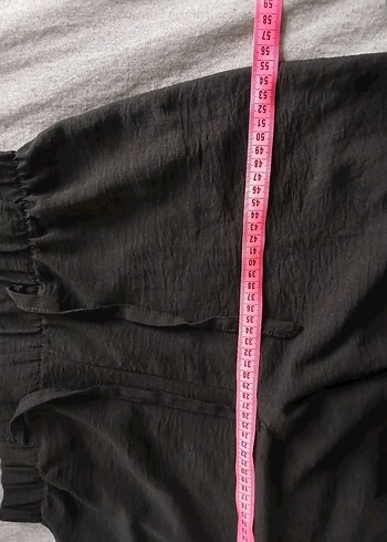 Kadın Siyah Salaş Pantolon - Görsel 3