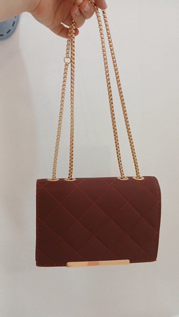 Zincir Detaylı Kadın Altın Rengi El Zinciri - Görsel 2