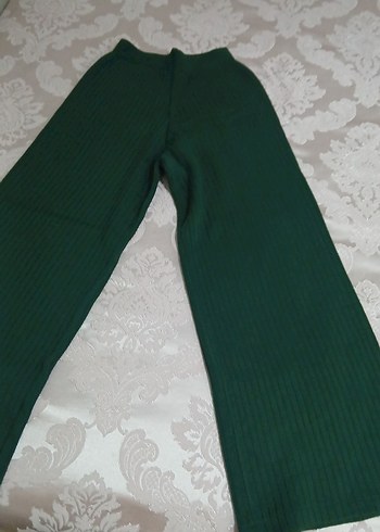 Erkek Koyu Yeşil Örgü Uzun Kollu Takımı - Görsel 2