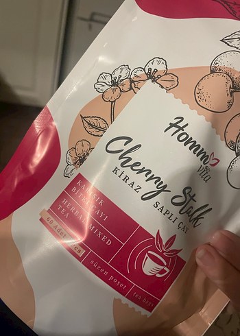 Homme Vita Kiraz Saplı Çay Toz Karışımı - Görsel 3
