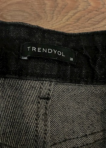 Koyu gri  Regular Fit Kadın Kot Pantolon - Görsel 4