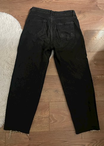 Koyu gri  Regular Fit Kadın Kot Pantolon - Görsel 3