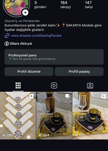 Taşlı sunum peçetesi - Görsel 3