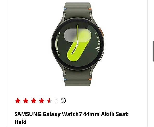 Samsung Galaxy watch7 akıllı saat