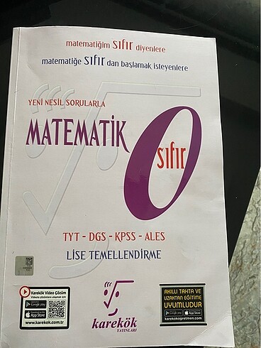 Tyt matematik Karekök 0 yayını soru bankası