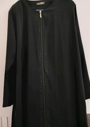 Siyah Uzun Kadın ferace - Görsel 2