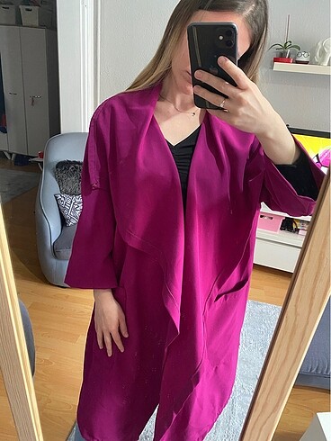 Mor ceket - Görsel 4