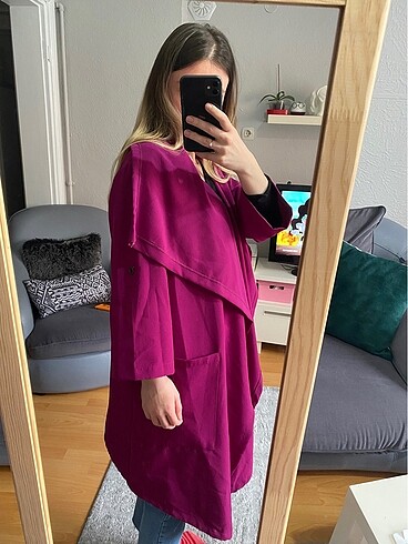 Mor ceket - Görsel 5