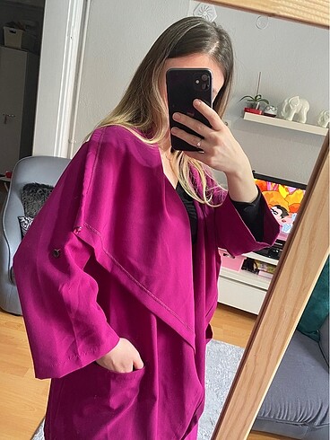 Mor ceket - Görsel 6