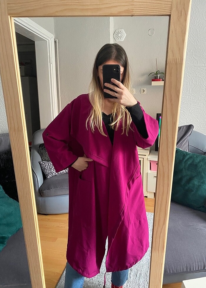 Mor ceket - Görsel 2