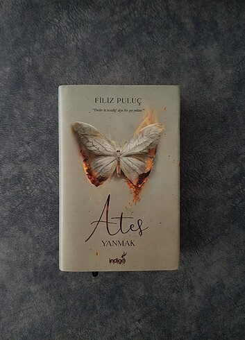 filiz puluc ateş yanmak 1 ciltli imzalı