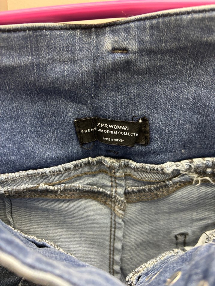 Kadın Kemerli Skinny Jean - Görsel 3