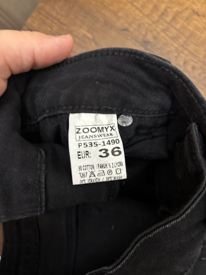 Siyah Kadın Pantolon - Görsel 2