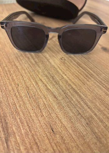Beden kahverengi Renk Tom Ford Gri Kahverengi Minimalist Gözlük