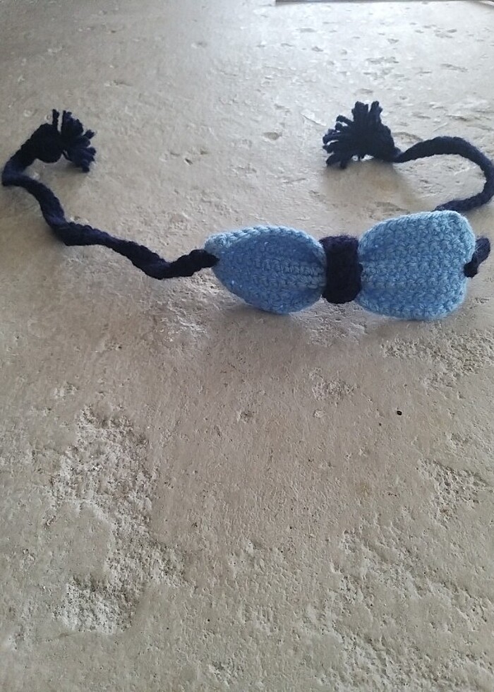 #"Kedi"# #"köpek"# #"papyon"# #"hand made"# - Görsel 2