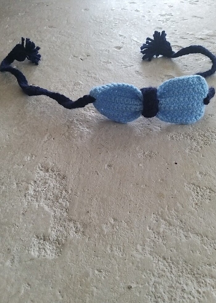 #"Kedi"# #"köpek"# #"papyon"# #"hand made"# - Görsel 3