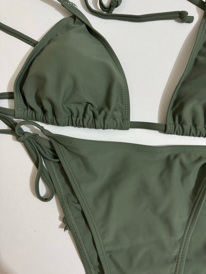 Yeşil İpli Kadın Bikini Takımı - Görsel 2