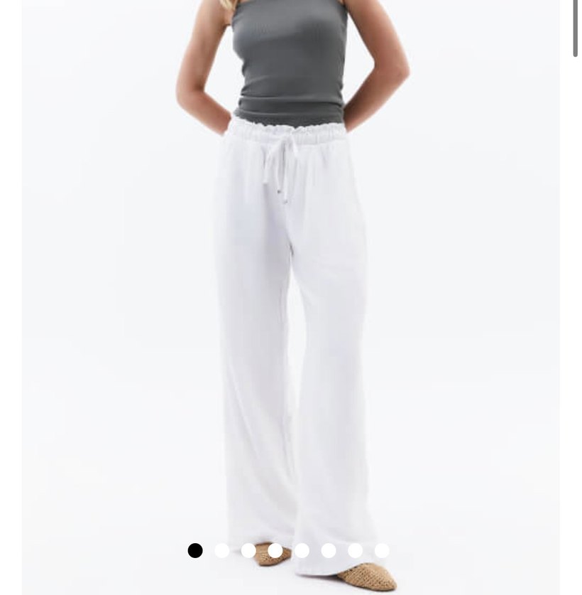 Keten Pantolon - Görsel 3