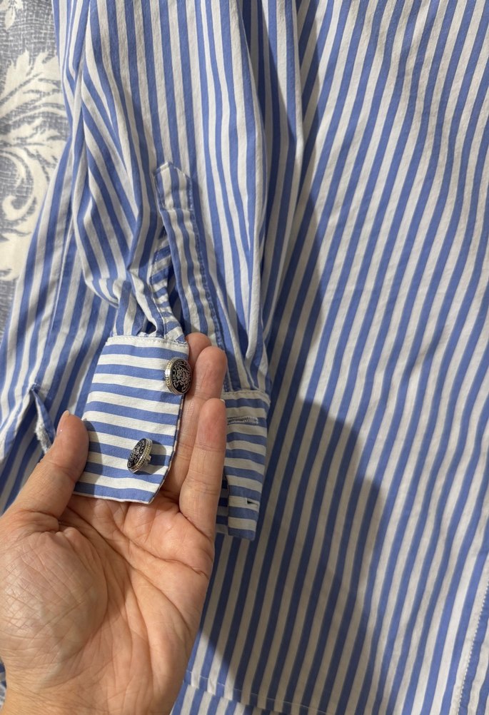 Çizgili gömlek - Görsel 5