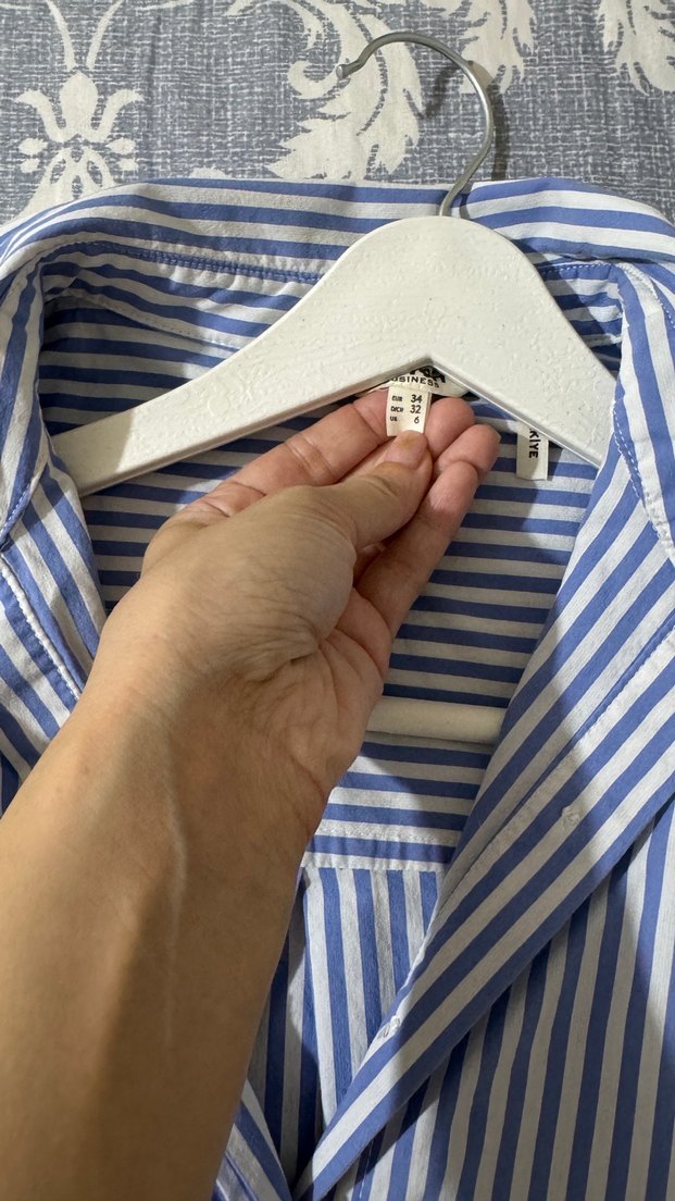 Çizgili gömlek - Görsel 4