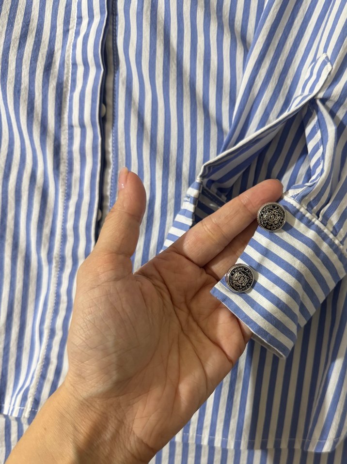 Çizgili gömlek - Görsel 2