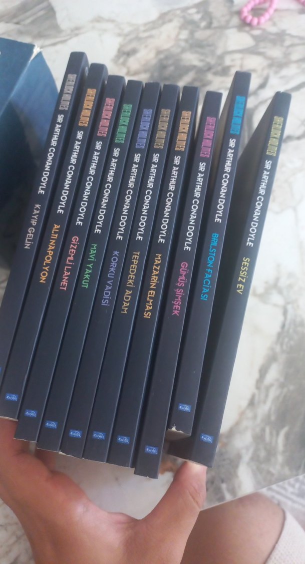 Sherlock Holmes - Sir Arthur Conan Doyle Kitap Seti - Görsel 2