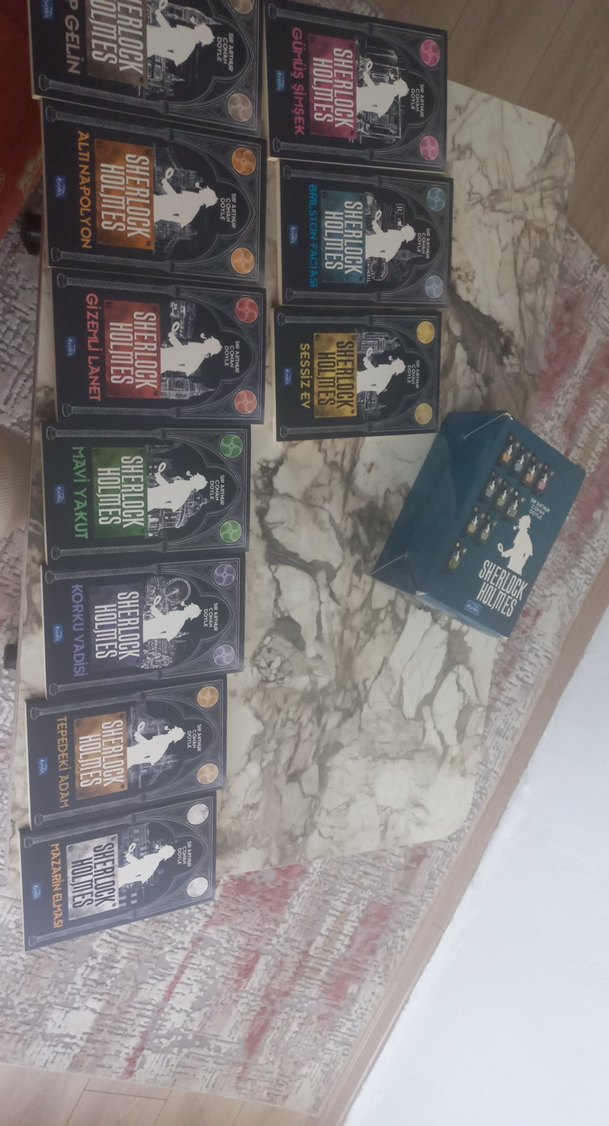 Sherlock Holmes - Sir Arthur Conan Doyle Kitap Seti - Görsel 3