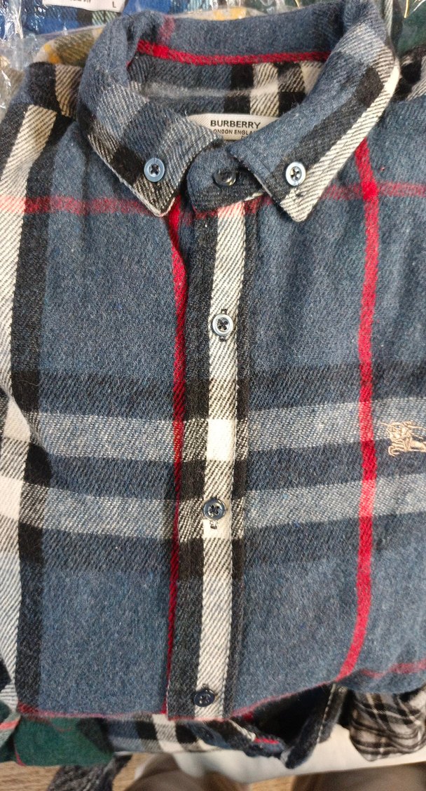 Düğmeli Uzun Kollu e köşeli Erkek Gömlek - Görsel 4