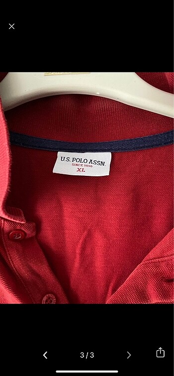 U.S Polo Assn. US polo kırmızı tshirt