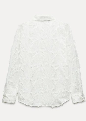 Zara Zara saçaklı gömlek