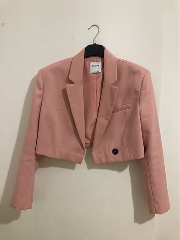 Bershka Bershka crop ceket