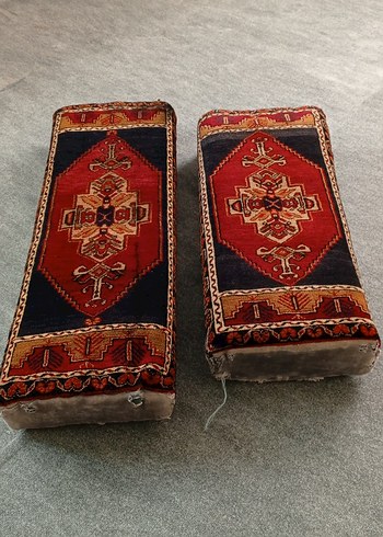 Koyu Kırmızı Desenli Geleneksel Halı - Görsel 11