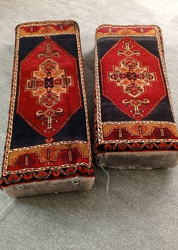 Koyu Kırmızı Desenli Geleneksel Halı - Görsel 8