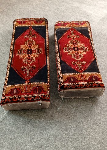 Koyu Kırmızı Desenli Geleneksel Halı - Görsel 9