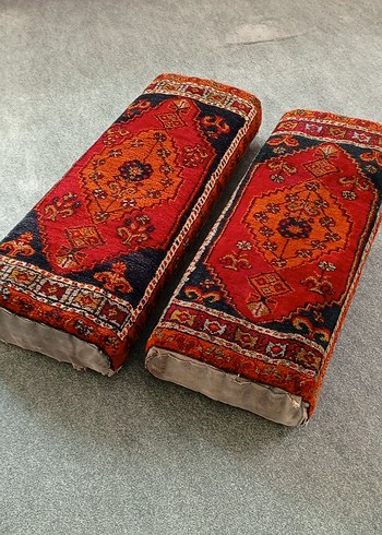 Koyu Kırmızı Desenli Geleneksel Halı - Görsel 19