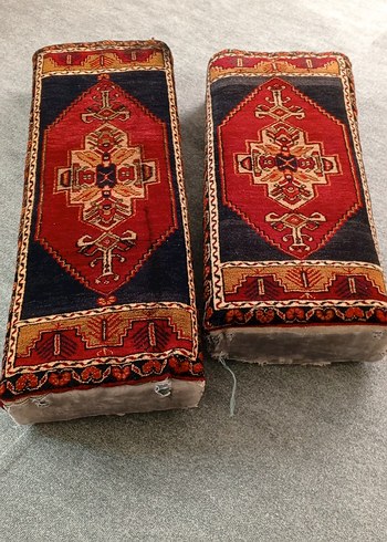 Koyu Kırmızı Desenli Geleneksel Halı - Görsel 7