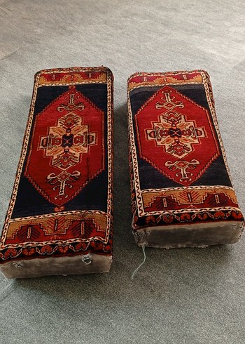 Koyu Kırmızı Desenli Geleneksel Halı - Görsel 14