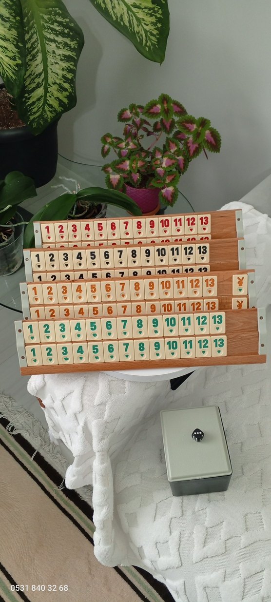 Ahşap Okey Takımı - Görsel 4