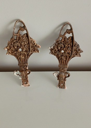 Nostalji Pirinç Askı Aparatı - Görsel 2