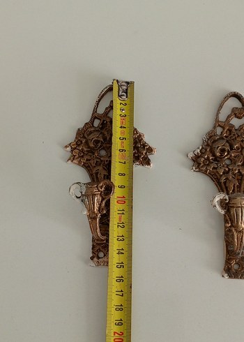 Nostalji Pirinç Askı Aparatı - Görsel 5