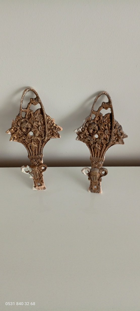 Nostalji Pirinç Askı Aparatı - Görsel 2