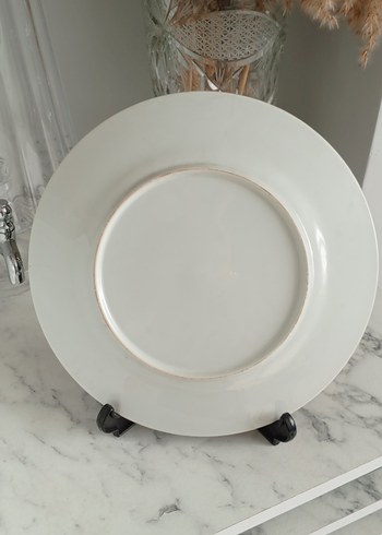 Renkli Etnik Desenli Seramik Tabak - Görsel 4