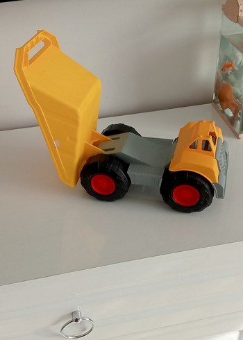 Renkli Sarı Oyuncak Kamyon - Görsel 4