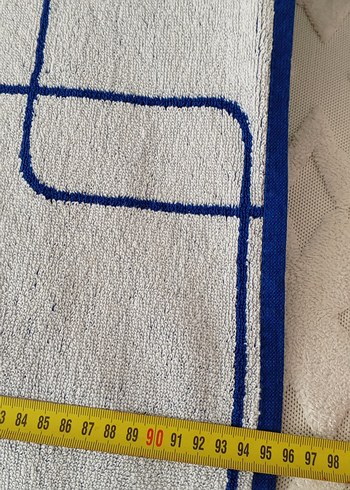 Koyu Mavi Baskılı Havlu - Görsel 5