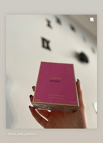 ®Chanel Chance Edp 100 ml Kadın Parfüm
