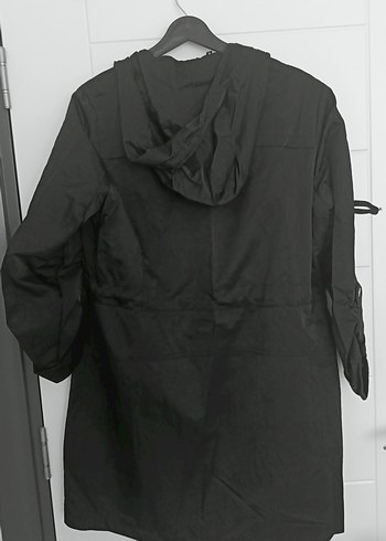 Diğer Düğmeli Siyah Midi Goth Kadın Ceket