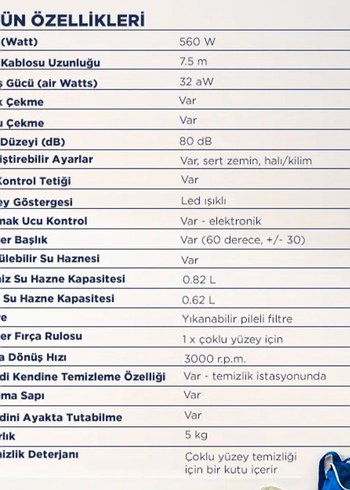 Bissell Crosswave Çok Fonksiyonlu Elektrikli Süpürge - Görsel 6