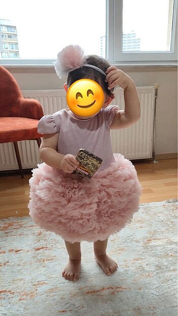 Little Honey Bunnies Pudra Elbise